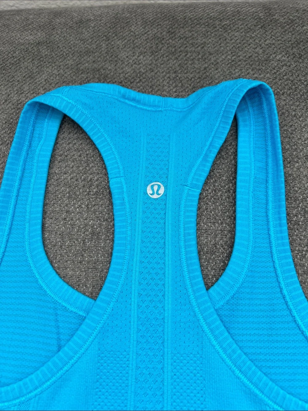lululemon athletica turquoise racerback tank